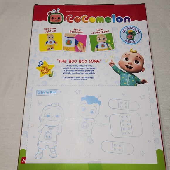 CoComelon Boo Boo Interactive Light-up 12'' Plush - Picture 4 of 7